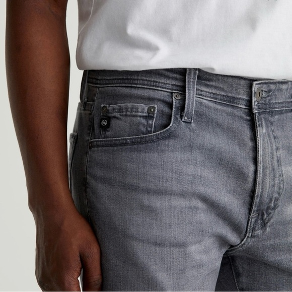 Ag Adriano Goldschmied The Tellis Modern Slim Jeans in Gray Size 28x34 - Picture 3 of 12